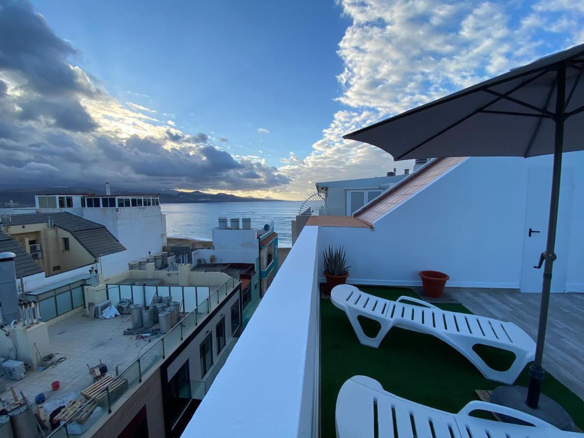 לאס פאלמס דה גראן קנאריה Holiday Home & Rooftop Lounge מראה חיצוני תמונה