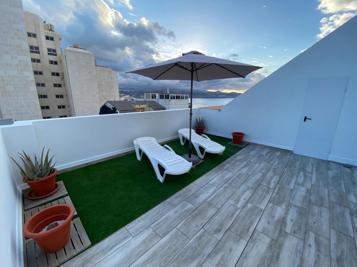 לאס פאלמס דה גראן קנאריה Holiday Home & Rooftop Lounge מראה חיצוני תמונה