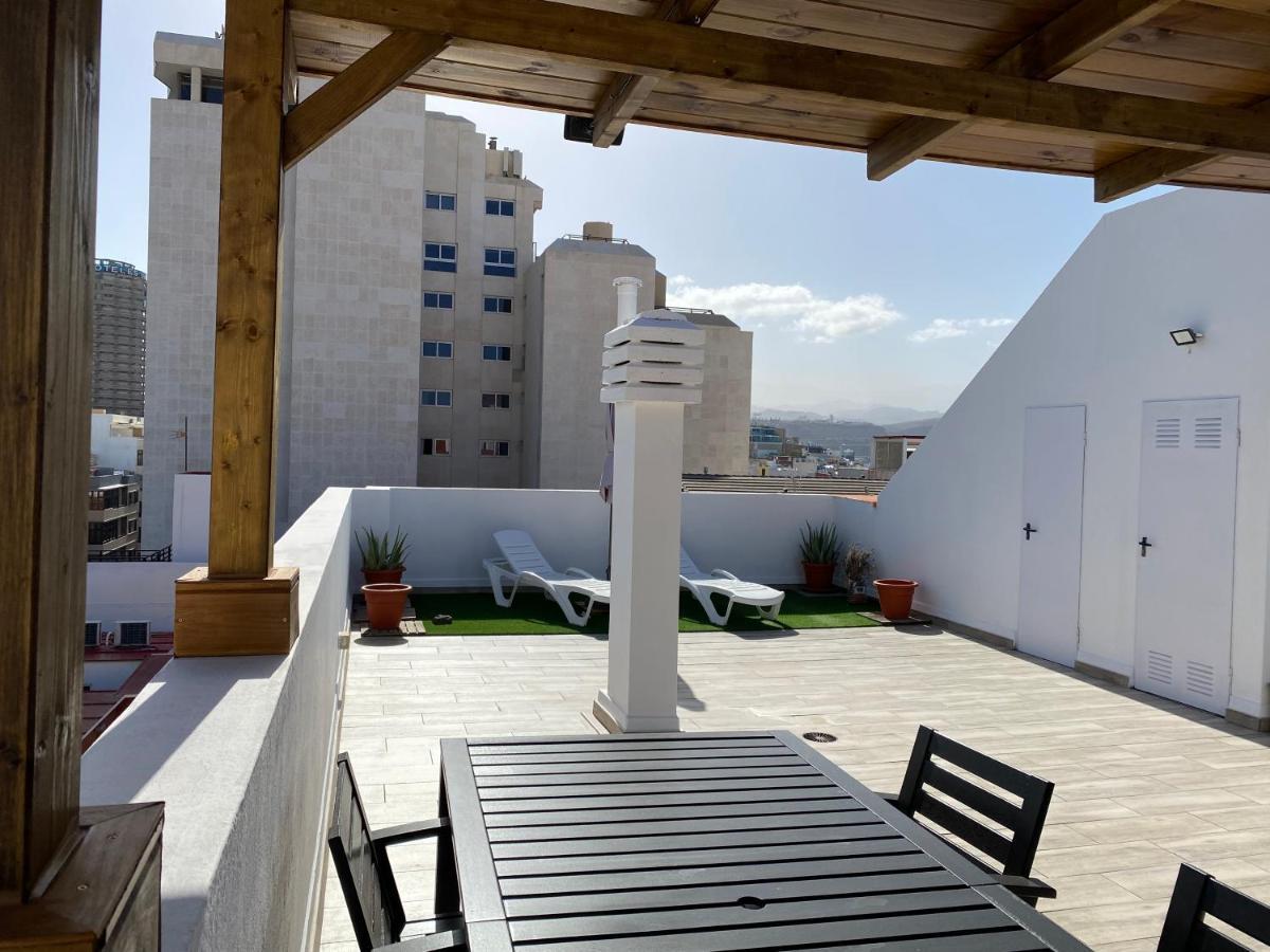 לאס פאלמס דה גראן קנאריה Holiday Home & Rooftop Lounge מראה חיצוני תמונה