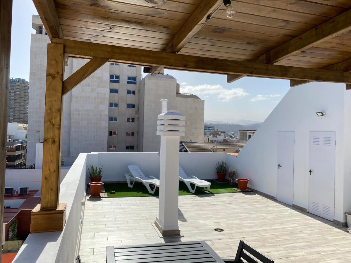 לאס פאלמס דה גראן קנאריה Holiday Home & Rooftop Lounge מראה חיצוני תמונה